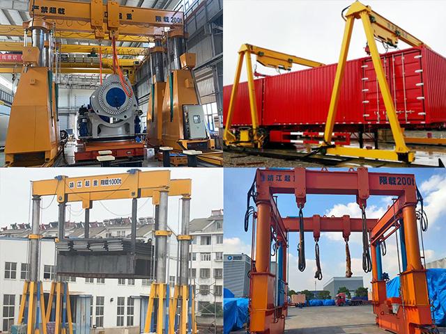 安装龙门吊轨道的固定方式