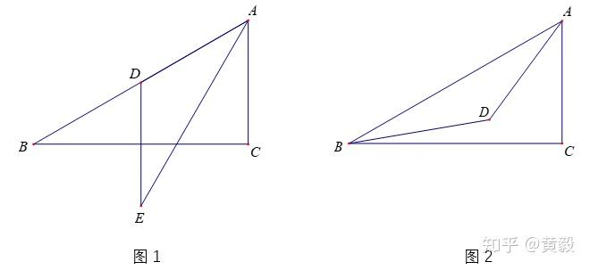 1,当α=60°时,用等式表示线段ae与bd的数量关系,并证明;在△abc中