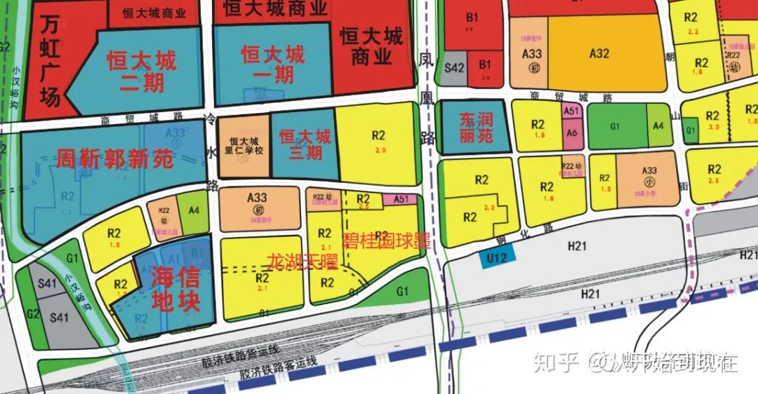 济南凤凰路北延规划图图片