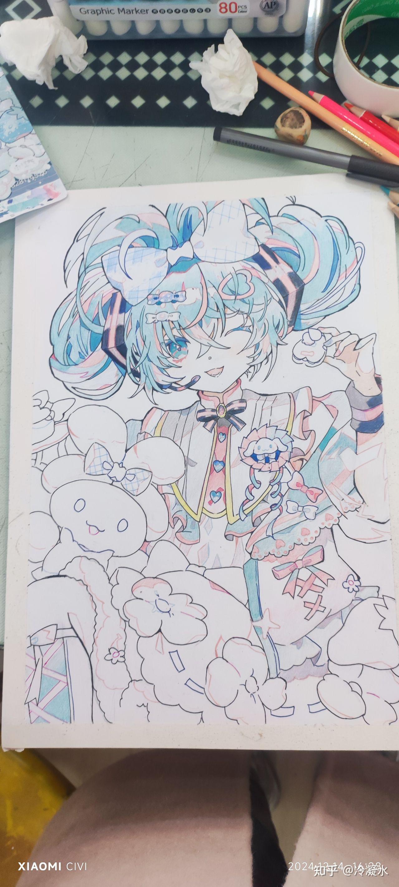 13岁画成这样是不是天才