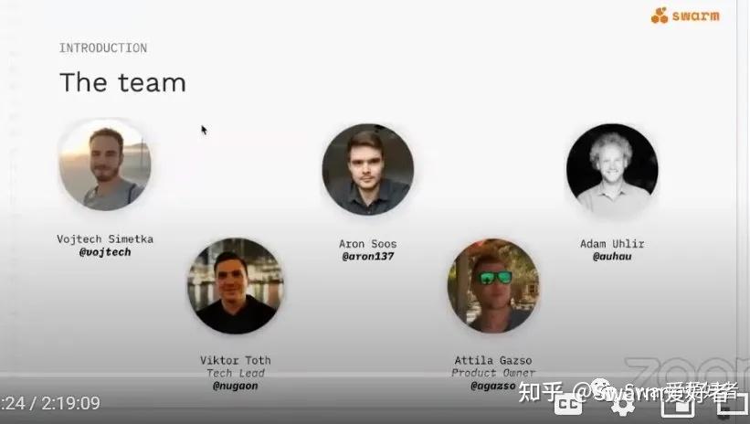 那么,真实的swarm项目团队,或许真的让人感到些许失望