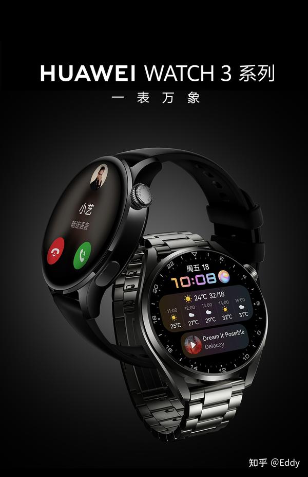 华为WATCH 3 和WATCH 3 Pro 以及WATCH GT 2 Pro 都有哪些区别？哪款