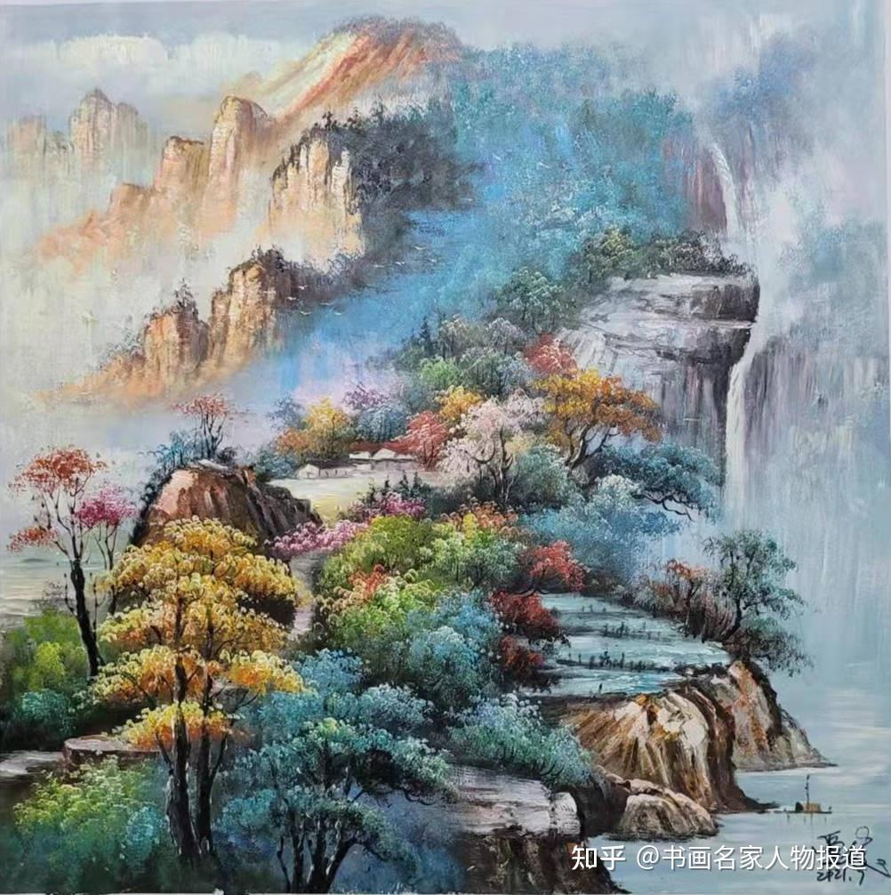 国家相关考核认定标准,认定管俊油画作品"为有极具收藏价值的油画家"