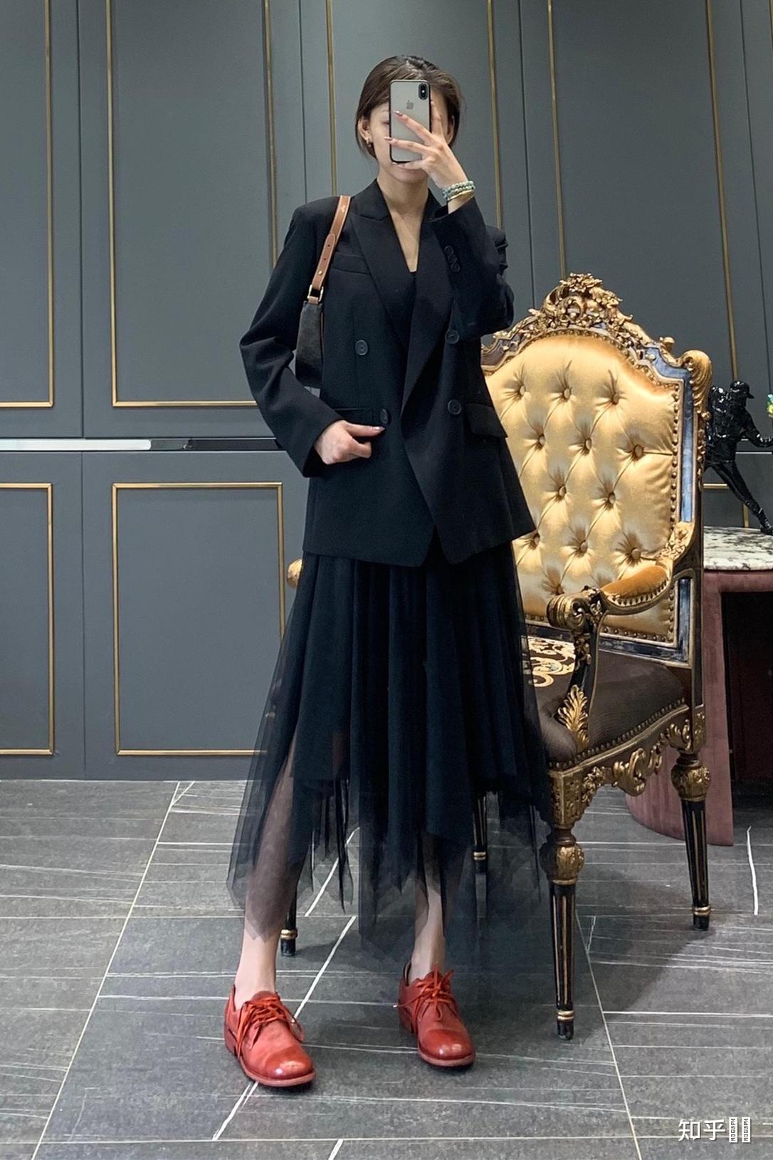 半身纱裙配什么衣服? - 知乎