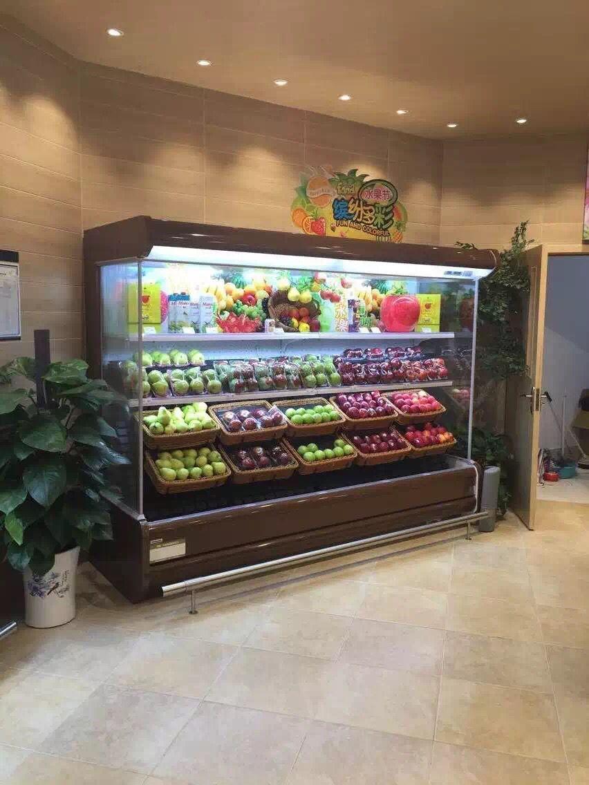 杭州风幕柜水果保鲜柜的小经营户选择观