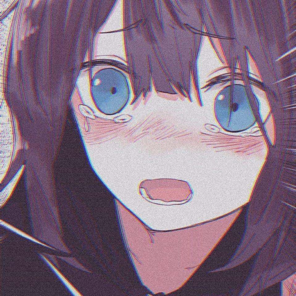 有没有好看的动漫风的女生眼睛图片想用来做头像