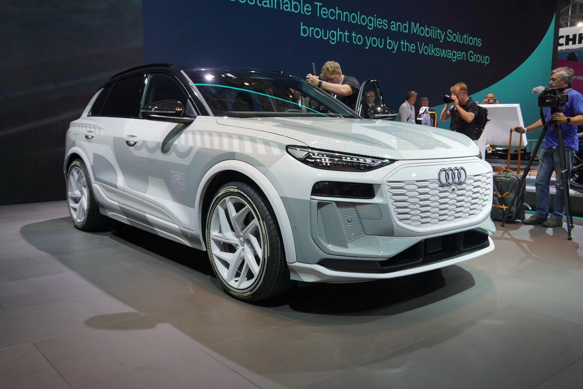 2023慕尼黑车展实拍奥迪q6etron