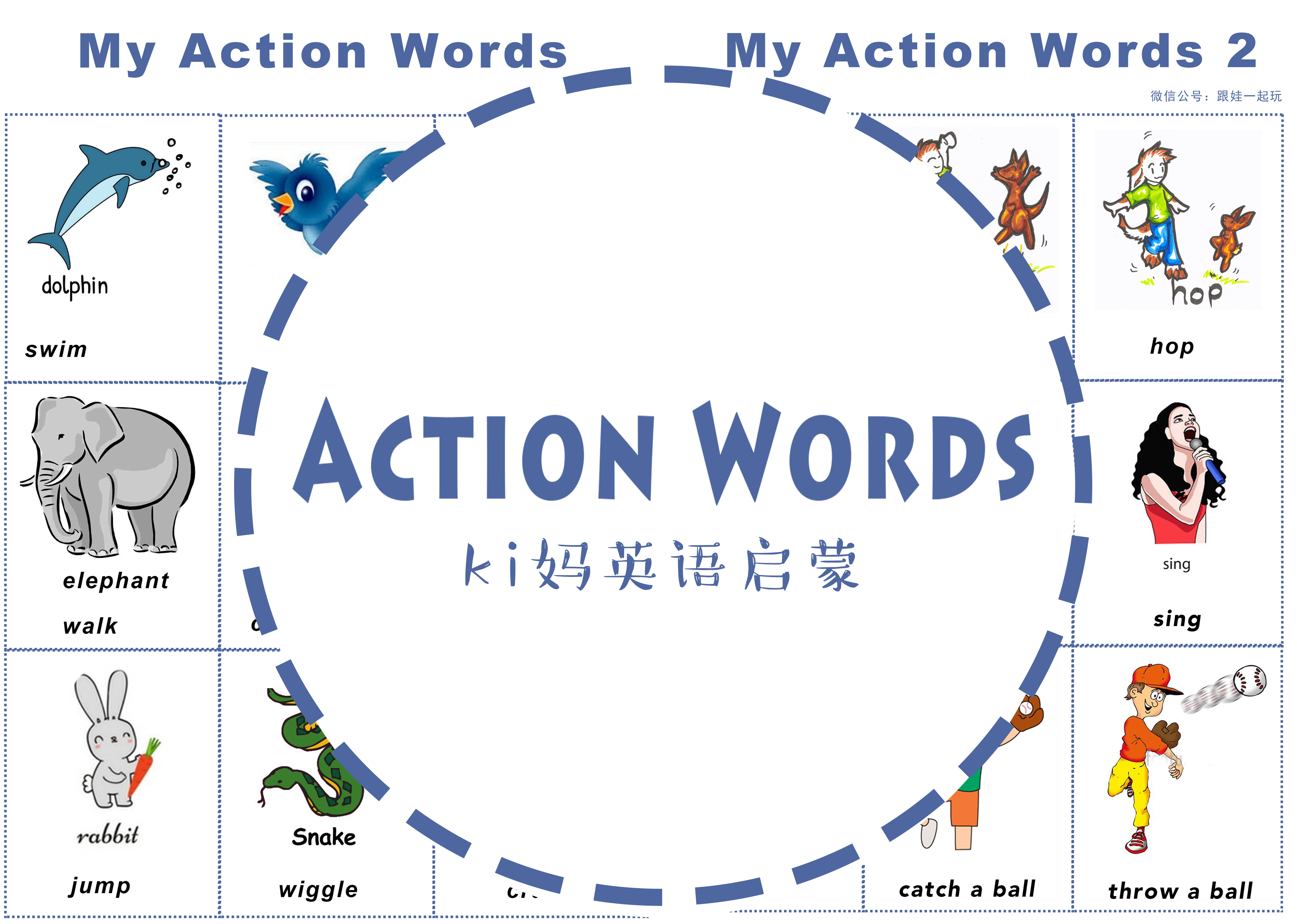 如何让娃在日常中说英语?(附素材)|ki妈英语启蒙之action words - 知乎