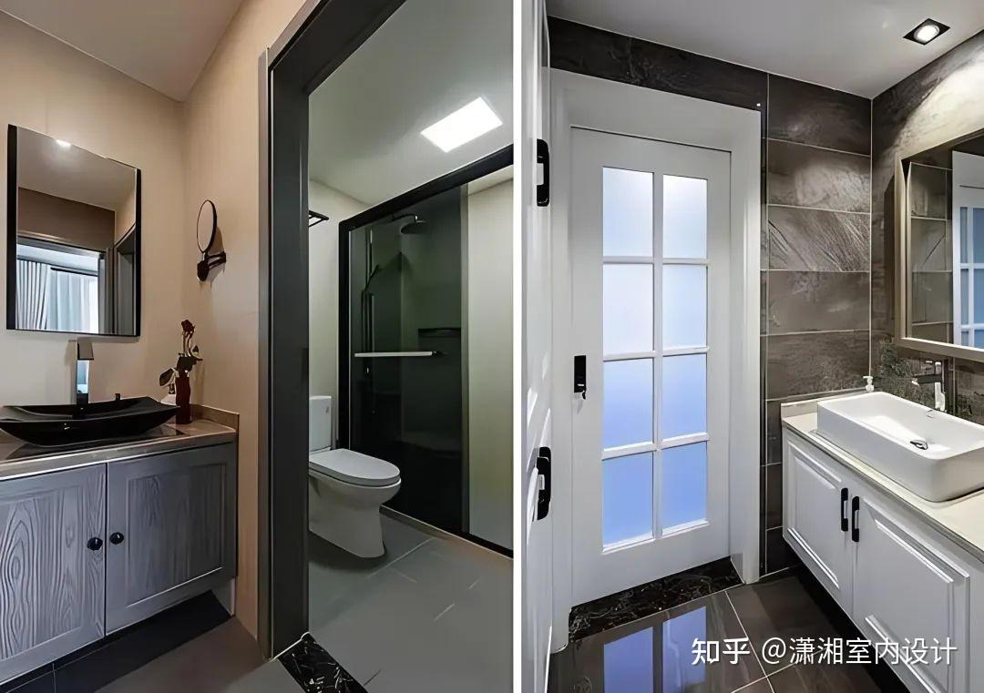 卫生间还在做干湿分离就落伍了,如今流行这样设计,既美观又实用! - 知乎