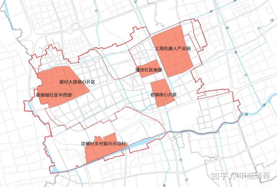 宝山顾村板块共富潘泾产业区新顾城刘行顾村公园