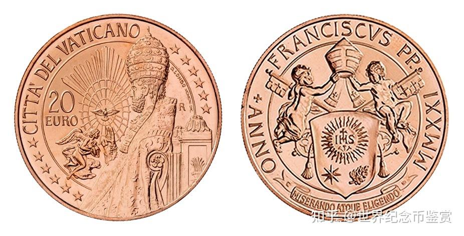 梵蒂冈城艺术与信仰中的新硬币聚焦于罗马第一任主教圣彼得