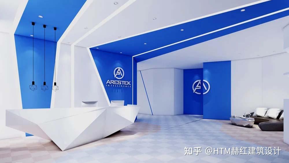 科技公司办公室装修如何设计才科技感十足 - 知乎