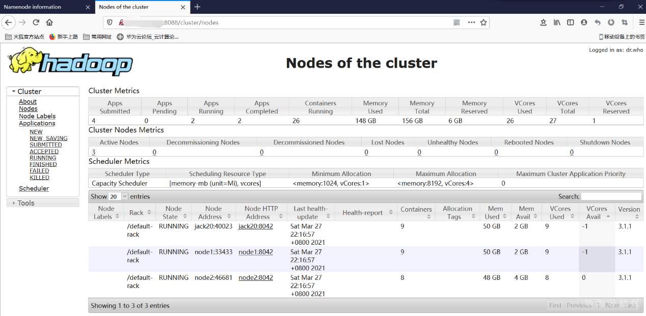  hadoop 