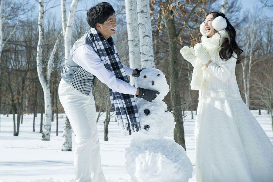 爱塔罗推荐 来一场雪花纷飞的北海道婚礼吧 知乎