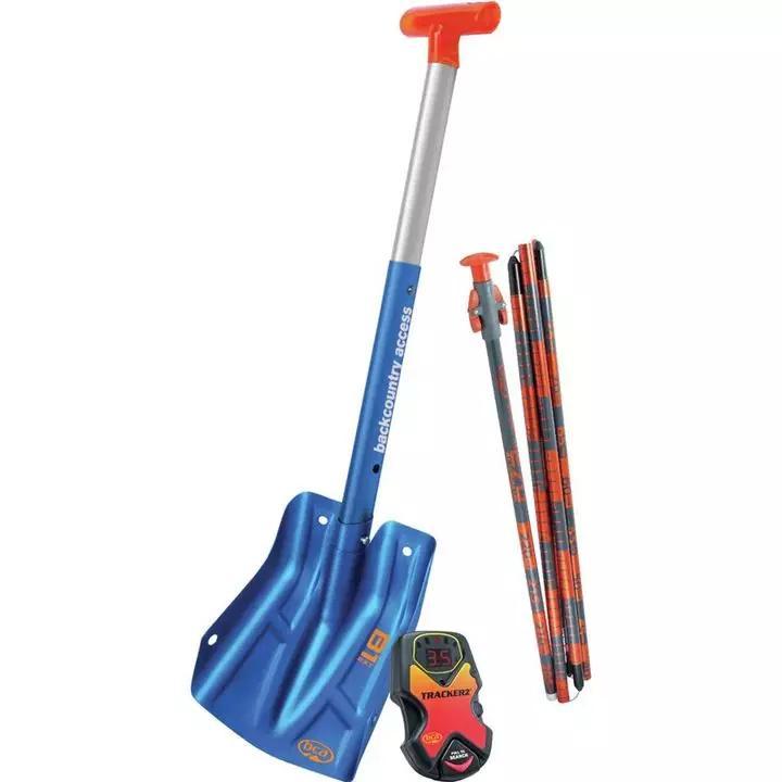 雪崩急救装备介绍⑤ start probing.