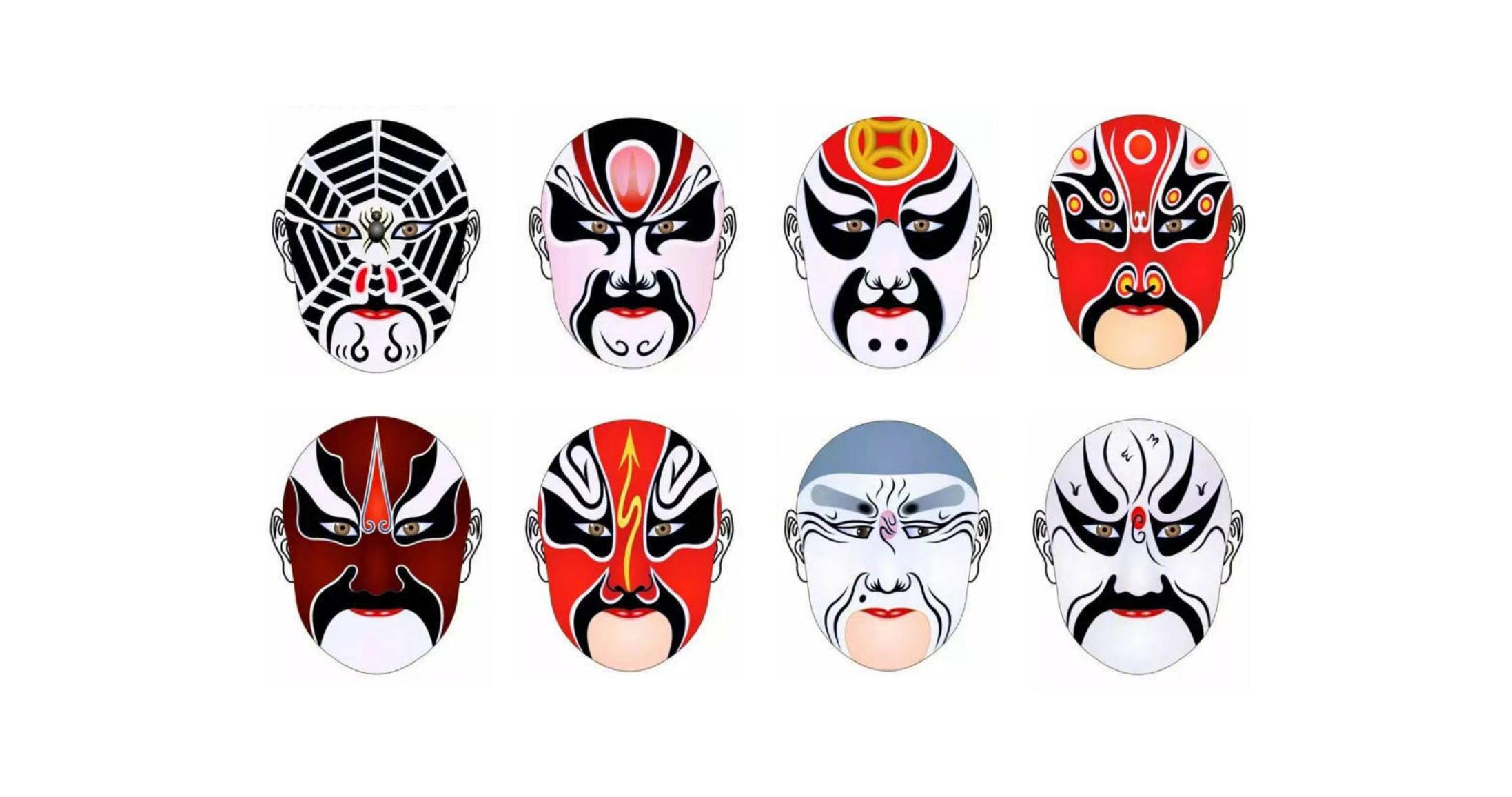 这些京剧脸谱也太好看了！只是你能分清谁是谁吗？
