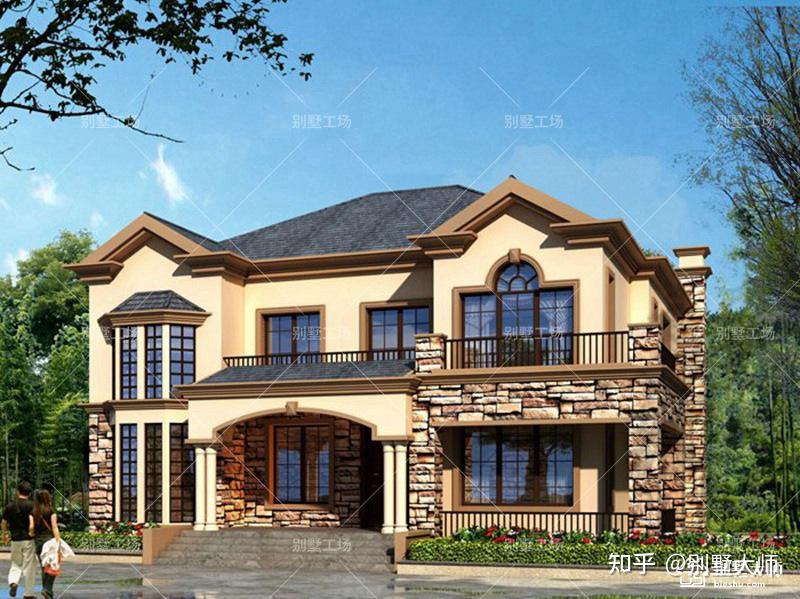 第一款:gc224-1农村三间二层的房屋住起来比较舒适,也是建的最多的