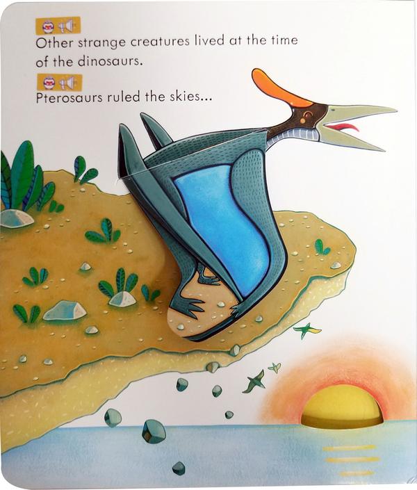 锥状长牙生活在海里的 长头龙