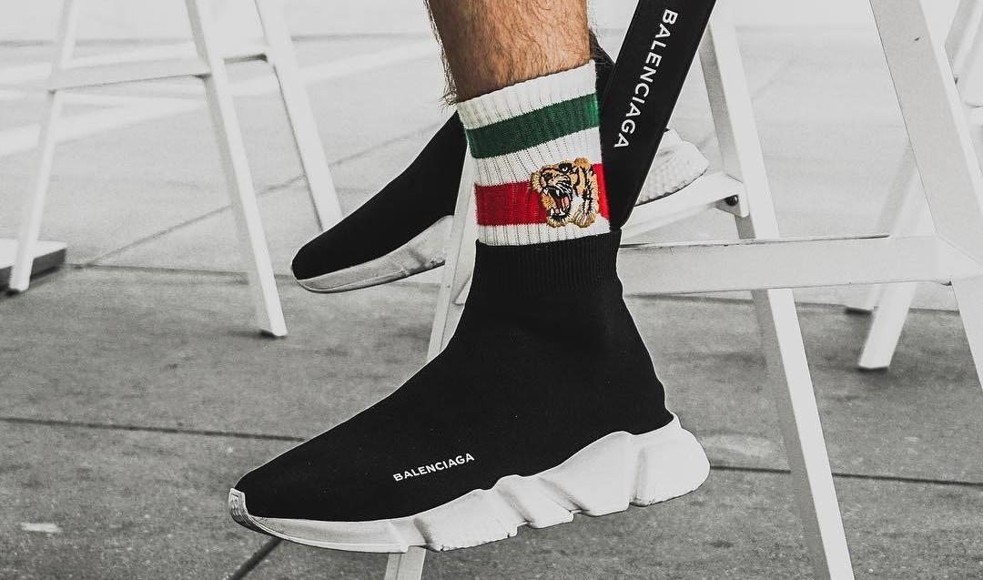 Bershka Tee Pants: Zara Shoes: Balenciaga Speed Trainer Bag