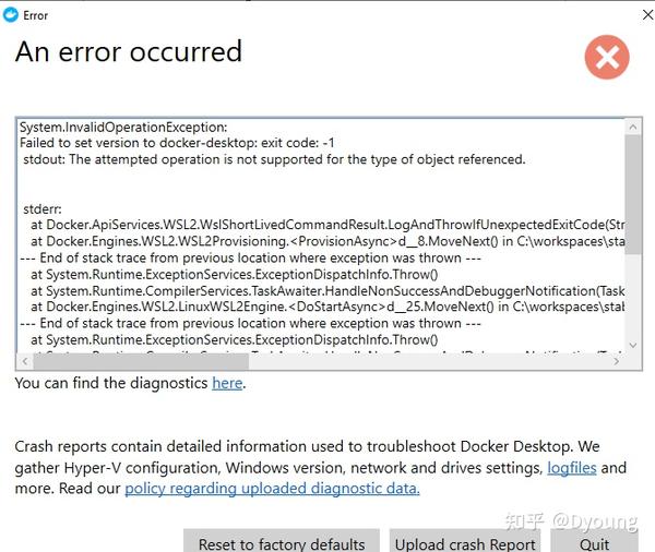 Windows docker desktop 
