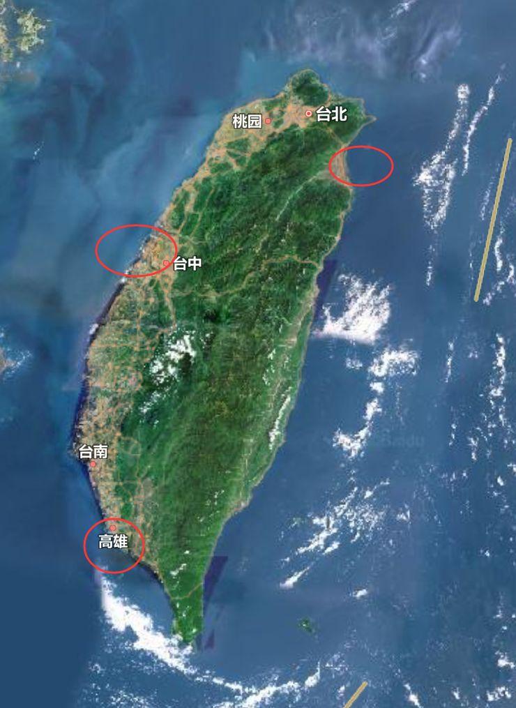 解放军东部战区 17 日在台湾岛西南,东南等周边海空域组织实兵演练