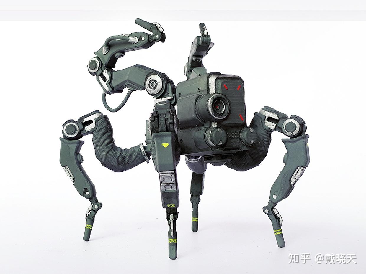 在《赛博朋克2077》中出现的机器人以传统的机器人形象为主,依然是