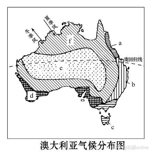 南美洲气候图空白图片