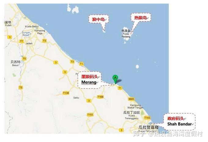 热浪岛(pulau redang)位于马来西亚海滩潜水者的天堂—丁加奴(也叫