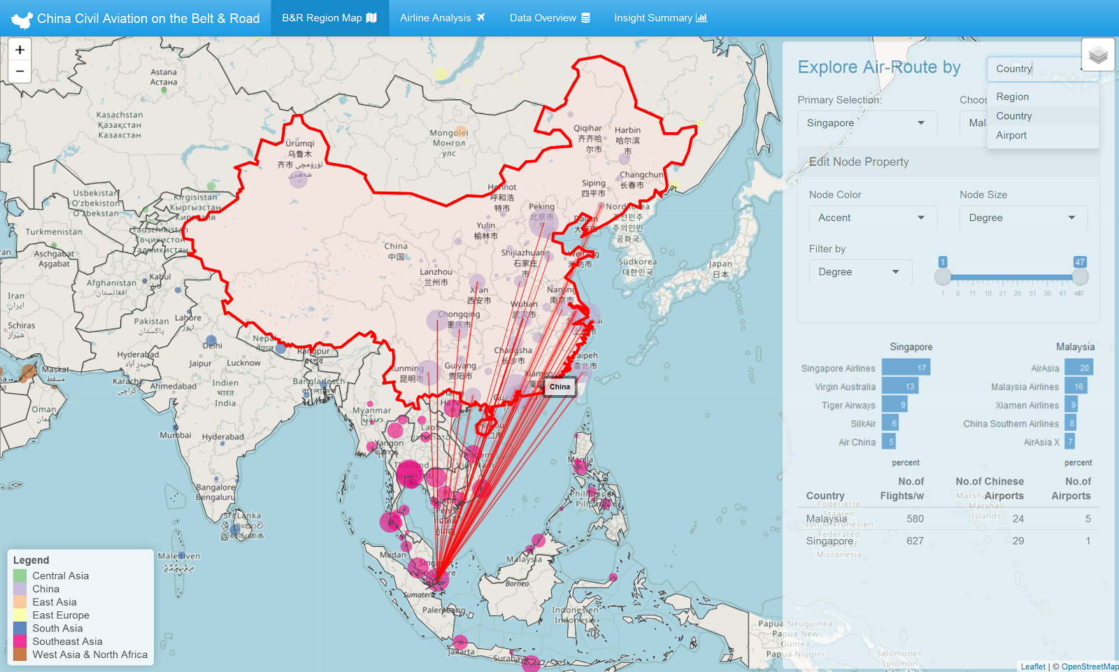 中國航空航線地圖展示_全國飛機航線圖 - 神拓網