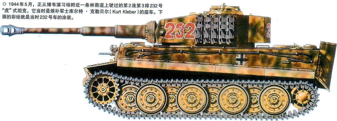 与波卡基村之战有关的细节212号虎式