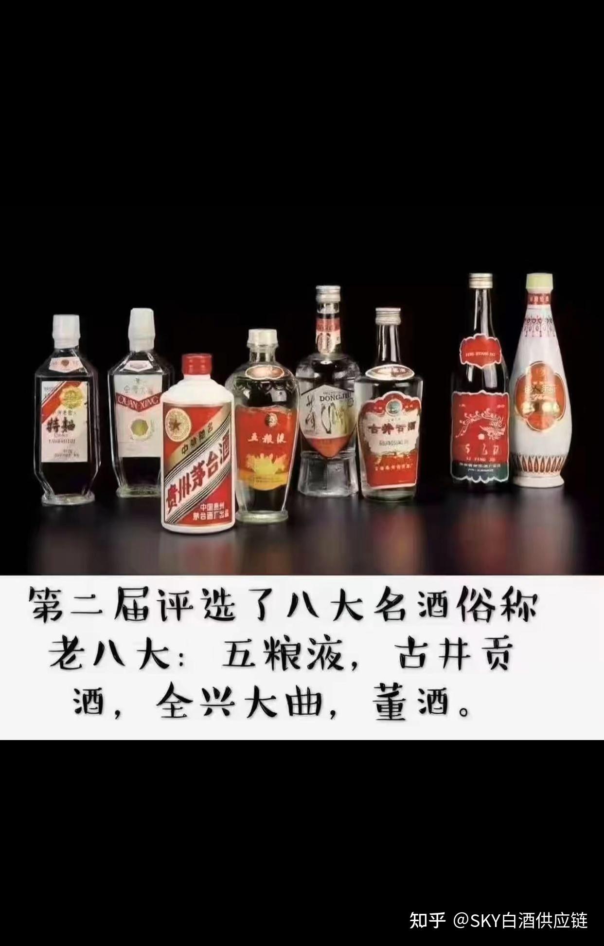 中国四大名酒老八大名酒新八大名酒十三大名酒和十七大名酒