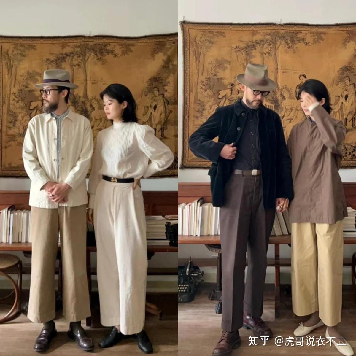 看完这位姐姐的秋天穿搭，才知道：情侣装也可以这么高级，值得学 - 知乎