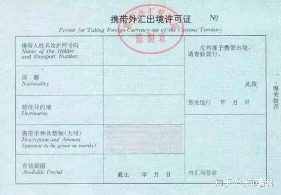 中国农业银行外汇单 Agricultural Bank of China foreign exchange form