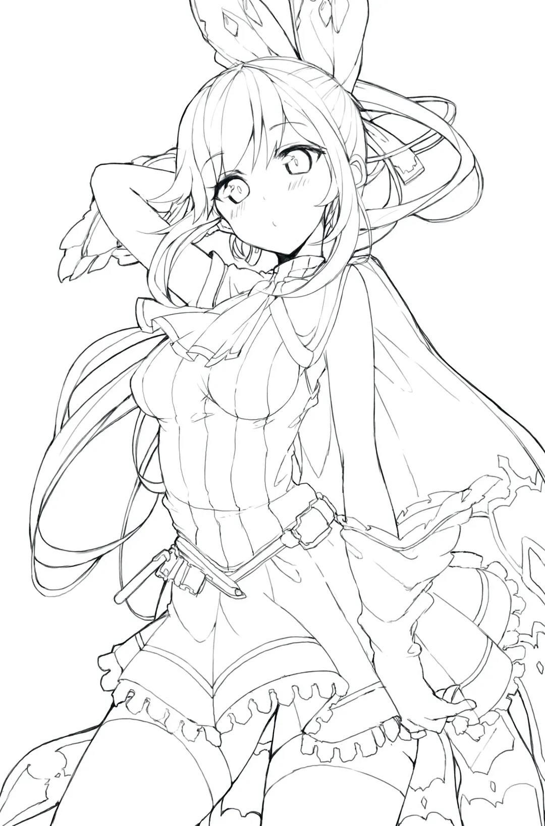 一周份的线稿练习素材,快存! - 知乎