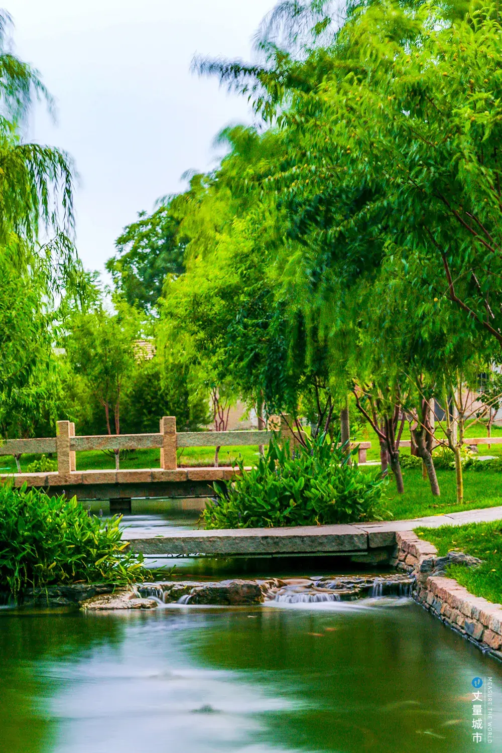 曾经的龙须沟今日的京城小江南三里河公园