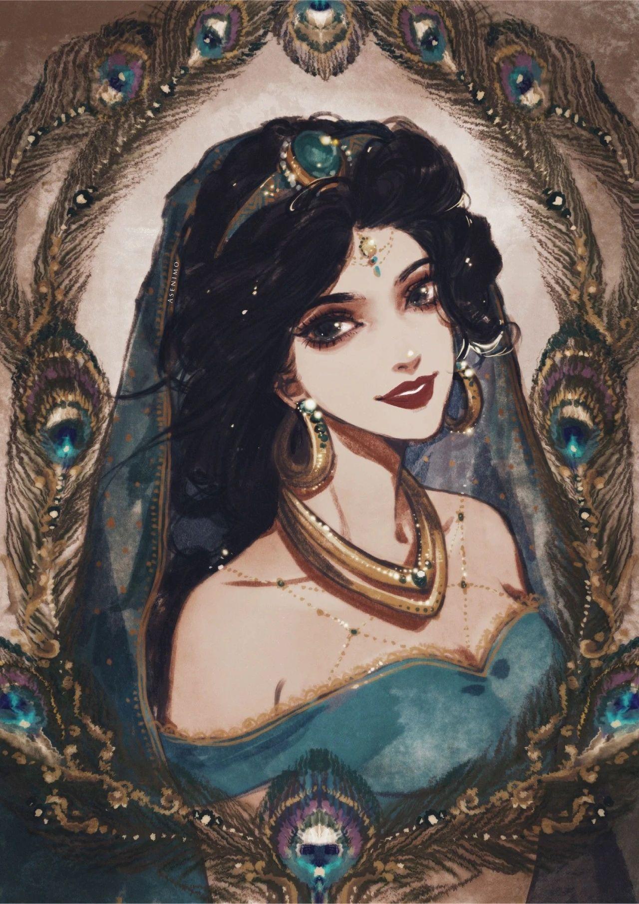 迪士尼Disney 黑暗系列公主女巫壁纸princes… - 堆糖，美图壁纸兴趣社区