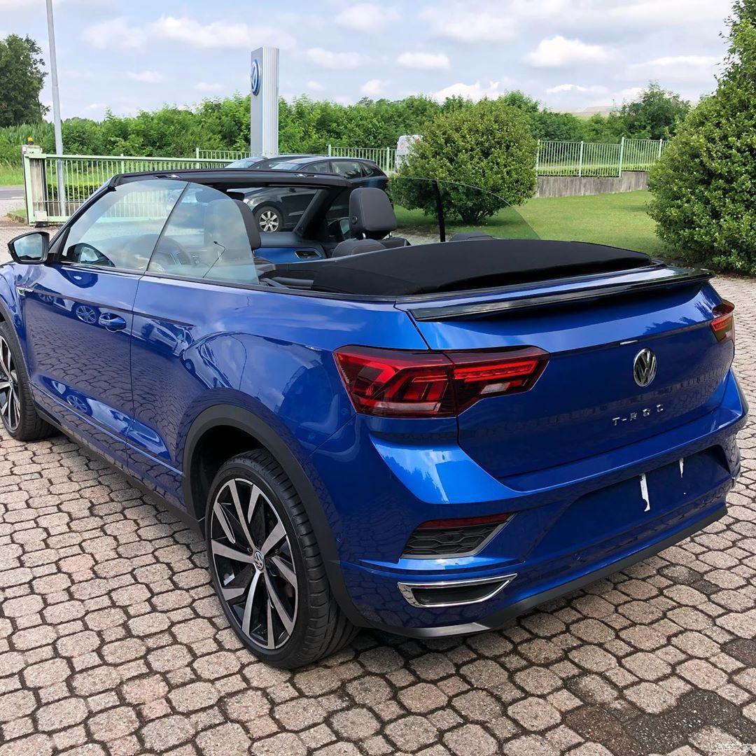 个性十足大众troc敞篷版实车