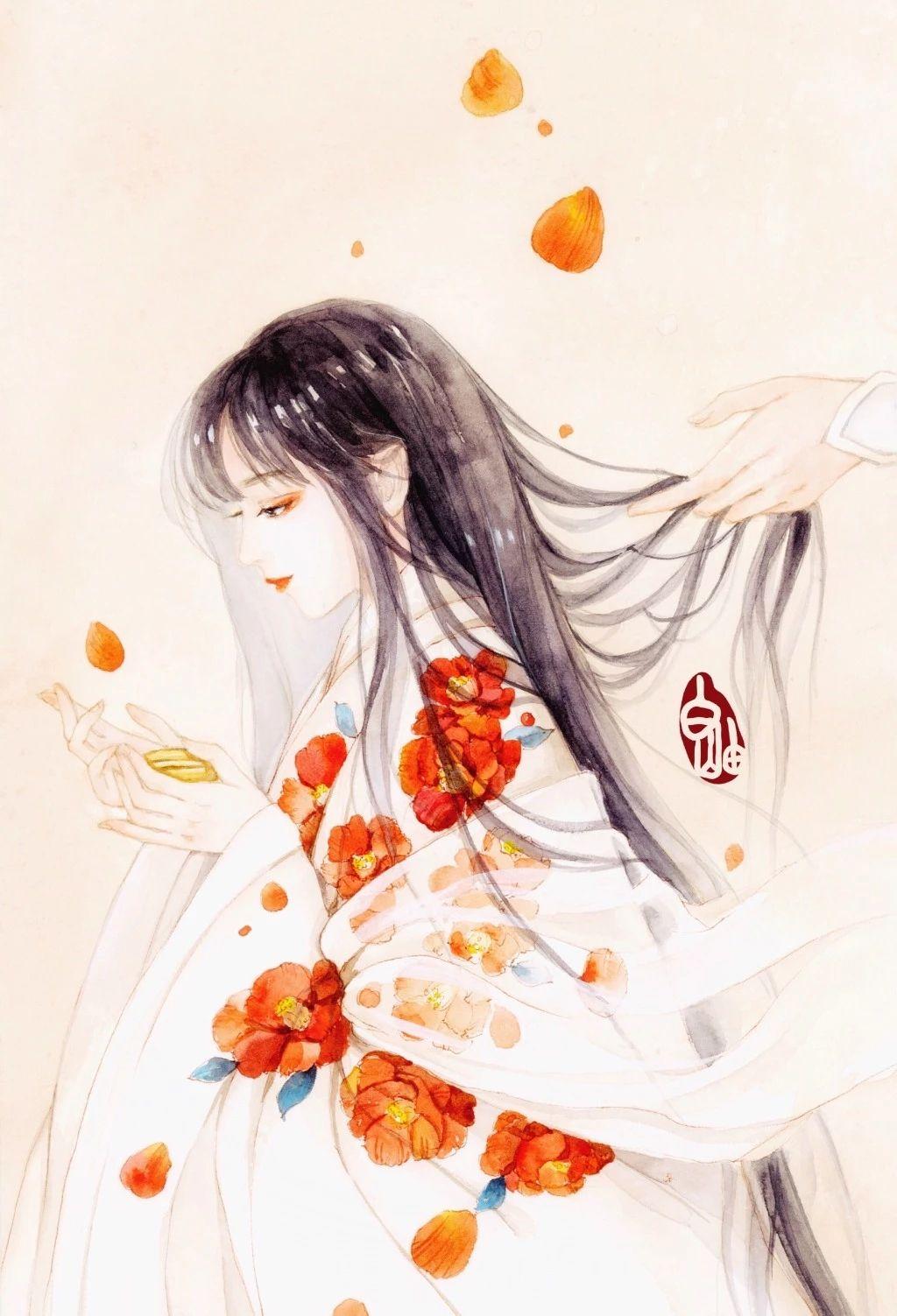 有没有美到窒息的古风女生壁纸