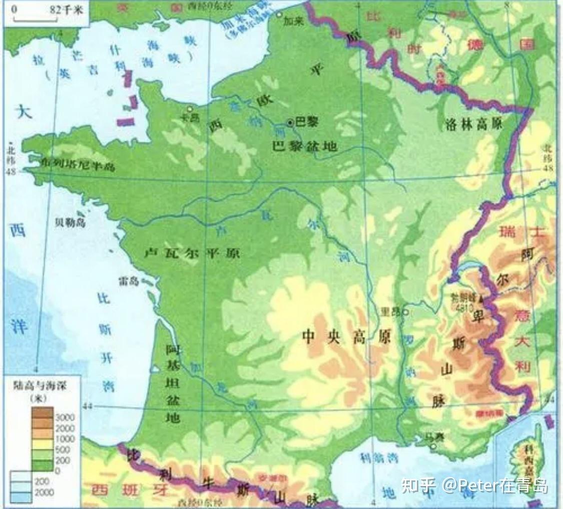 为什么同样是法国沿海,比斯开湾沿岸几乎没有大城市,而地中海沿岸却有