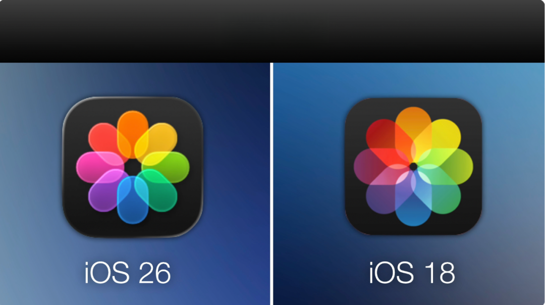 图标对比丨iOS 26和iOS 18深色图标对比 - 知乎