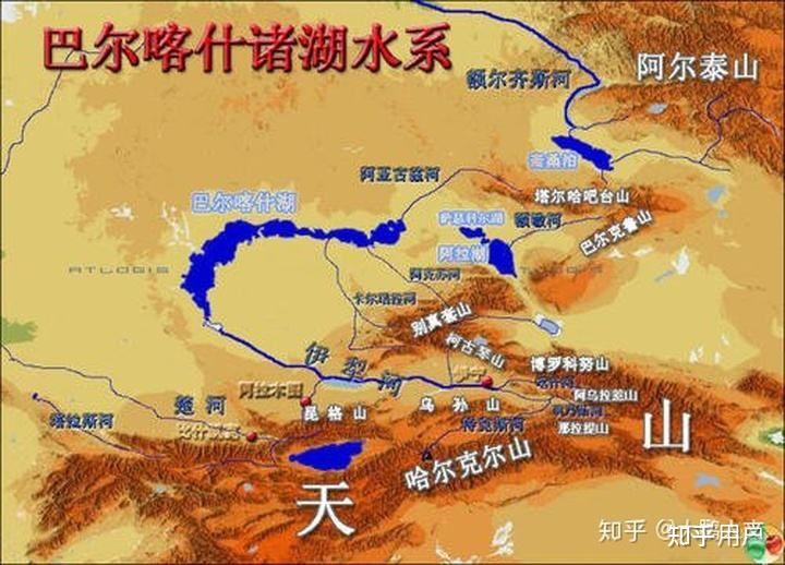 里海沿岸平原地图图片