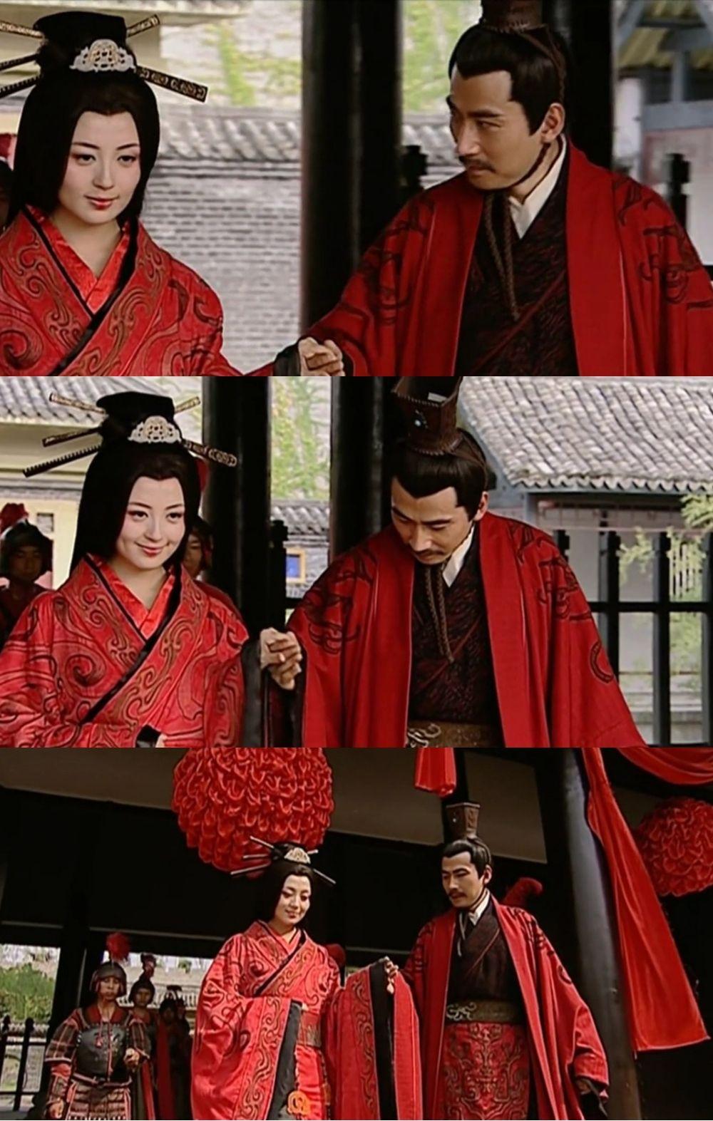 演员:杨童舒 × 陆剑民新人:卫青 × 平阳朝代:汉朝汉武大帝新妇戴着