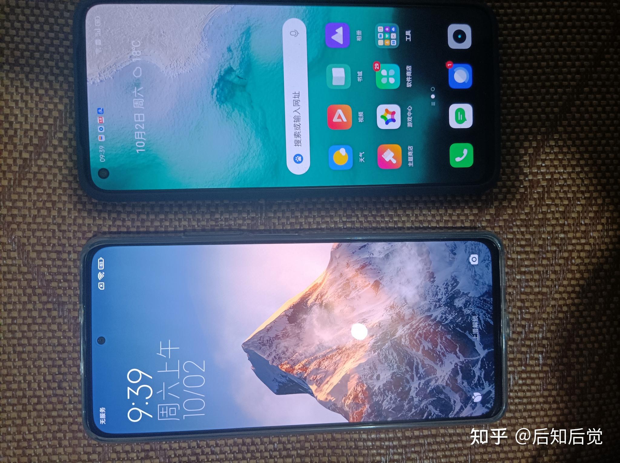 realme gt和红米k40图片