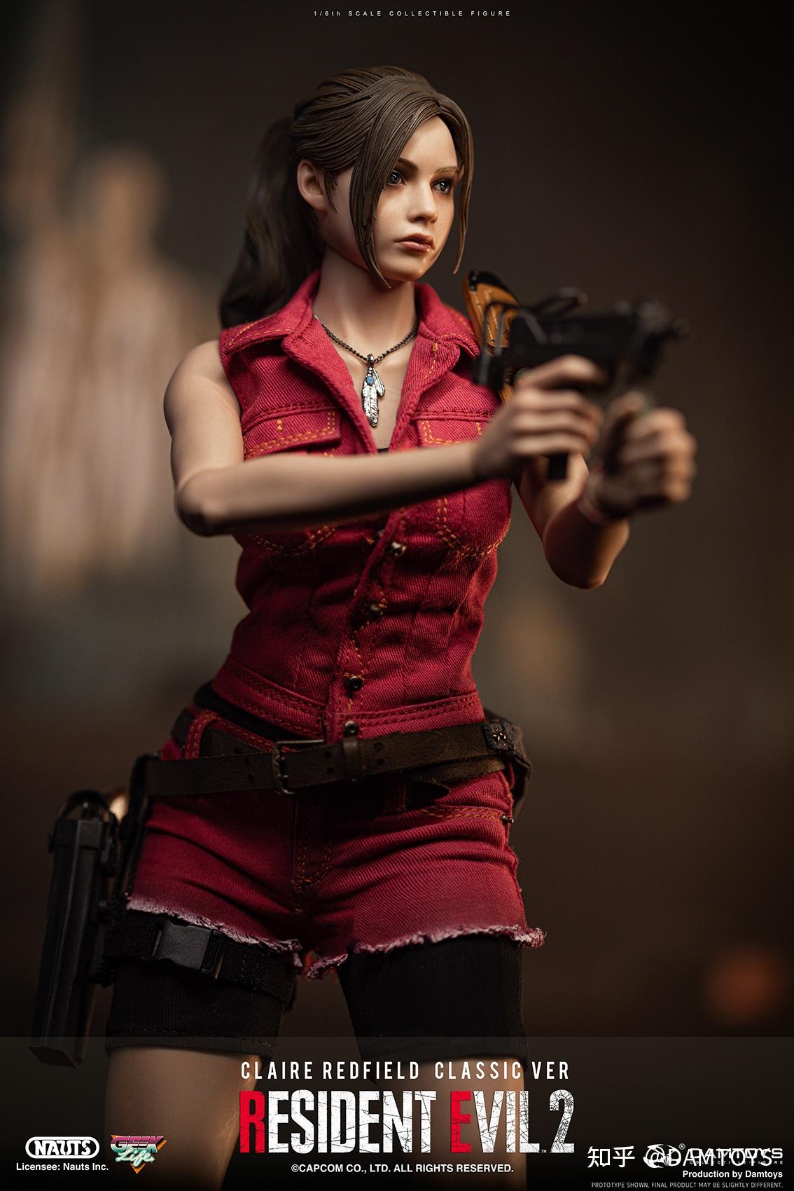 【DAM】NAUTS x DAMTOYS正式推出：1/6《生化危机2》CLAIRE REDFIELD / 克莱尔·莱德菲尔德 经典版