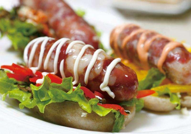 台湾大肠包小肠的做法 小吃技术配方视频教程