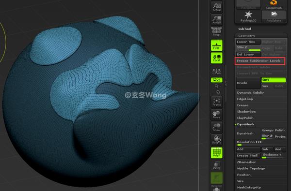 [ZBrush]DynaMesh常用技巧 - 知乎