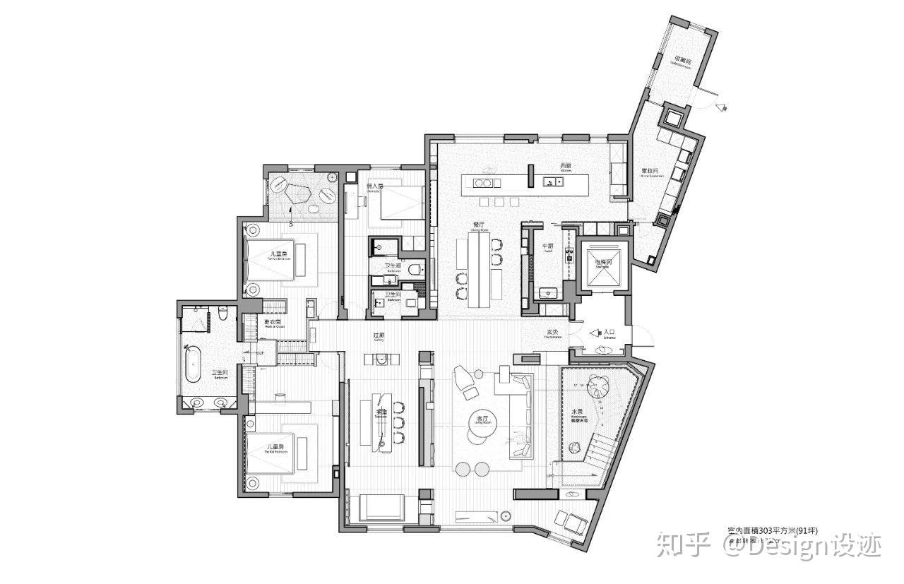 唐忠汉新作540m05顶层复式的非凡气质