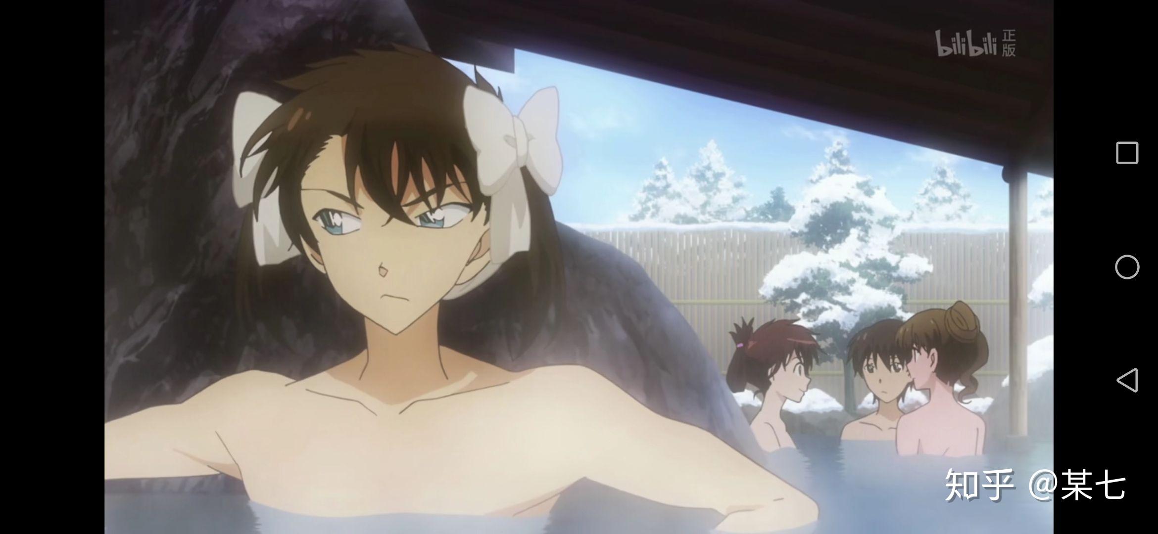 柯南作者青山刚昌有没有画过工藤新一性转成美少女的样子呢? - 知乎