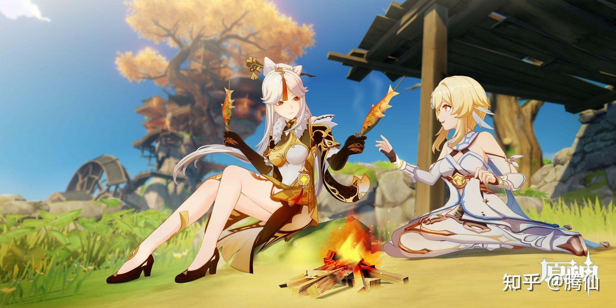 原神游戏中哪些场景风景地点适合截图当电脑桌布壁纸