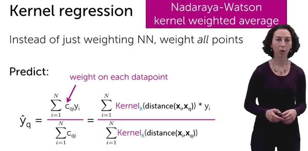 《Machine Learning：Regression》课程第6章KNN-Regression & Kernel Regression ...